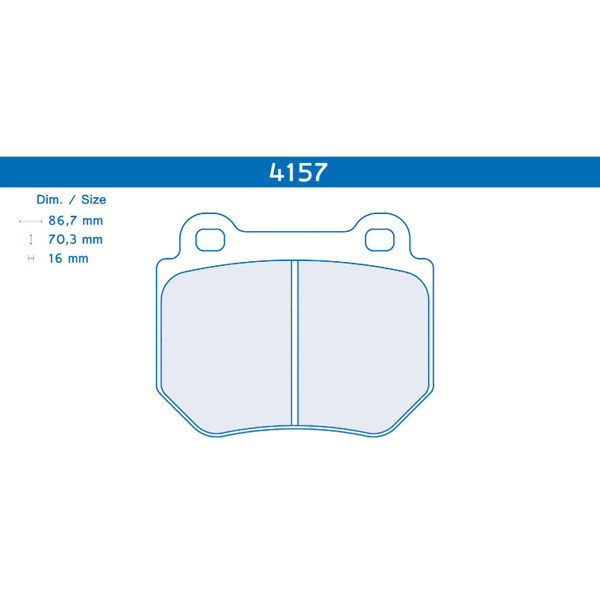 Plaquettes de frein BMW Srie 1 135i Cup