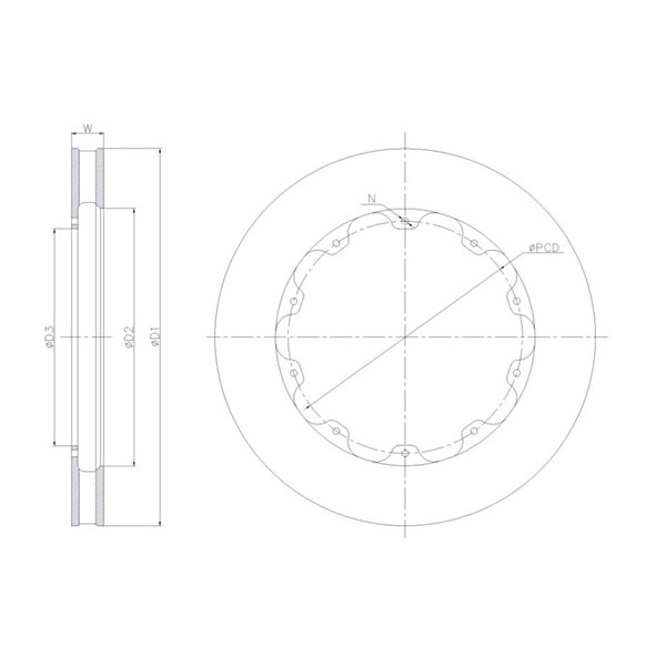 2 disques de frein sur bol rainurs Citron DS3 R3 Max