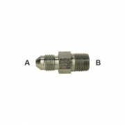 Adaptateur mle/mle - convexe JIC UNF/conique NPT