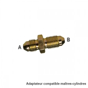 Adaptateur mle/mle - convexe JIC UNF/convexe JIC UNF