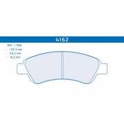 Plaquettes de frein Citron DS3 1.6 Racing 203cv / R1