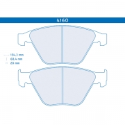 Plaquettes de frein BMW Srie 1 M135i