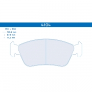 Plaquettes de frein BMW Srie 3 E36 318Ti Compact / 323Ti Compact / 325i / 328i 2.8