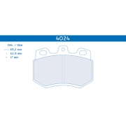 Plaquettes de frein Citron Visa GTi