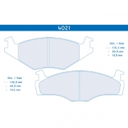 Plaquettes de frein Volkswagen Golf 1