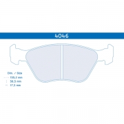 Plaquettes de frein Ford Escort 4 2.0 RS Cosworth 16V