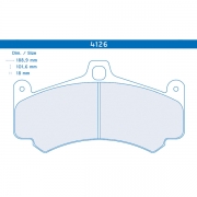 Plaquettes de frein Porsche 911 type 997 GT3 RS / GT3 Cup
