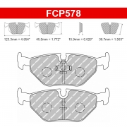 Plaquettes de frein BMW M3 E36 3.0 et 3.2