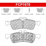 Plaquettes de frein Mini R52/R53 Cooper S JCW