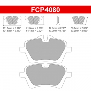 Plaquettes de frein Mini Cooper R56, R57 et R58 - Etriers Lucas/TRW