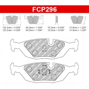 Plaquettes de frein BMW Serie 3 E30 325i et 325iX