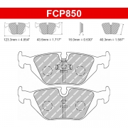 Plaquettes de frein BMW Serie 5 E39 528i et 535i