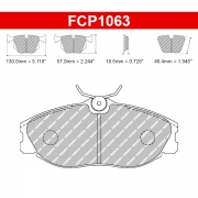 Plaquettes de frein Citron Xsara Coup 2.0 16V