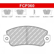 Plaquettes de frein Lancia Delta 2.0 Integrale 4x4 Turbo 200cv