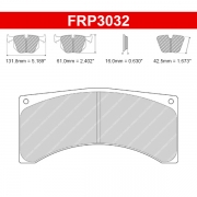 Plaquettes de frein Peugeot 206 WRC 4 pistons Terre