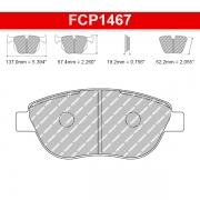 Plaquettes de frein Peugeot 207 RC - Etriers Bosch