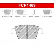 Plaquettes de frein Peugeot 207 RC Rencontre Circuit