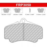 Plaquettes de frein Porsche 996 3.6 GT2 2001 - 2005 et GT3 Cup