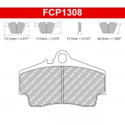 Plaquettes de frein Porsche 996 Carrera 3.4 et 3.6