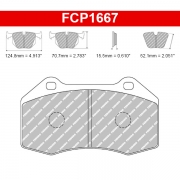 Plaquettes de frein Renault Clio 3 RS et R3 Rallye Asphalte Access