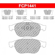 Plaquettes de frein Renault Twingo II 1.6 16S