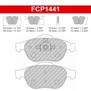 Plaquettes de frein Renault Twingo 2 1.6 16S 133cv