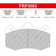 Plaquettes de frein Seat Ibiza 4 1.8T Cupra R et 1.9 TDi Cupra R - Etriers AP Racing