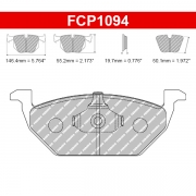 Plaquettes de frein Seat Ibiza 5 1.4 TSi Cupra