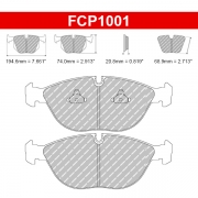 Plaquettes de frein Volkswagen Golf 4 R32 4Motion