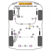 Silent blocs polyurthane Porsche 911 Classic Turbo de 1978  1989