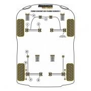 Silent blocs comptition polyurthane Ford Escort RS Turbo Serie 1