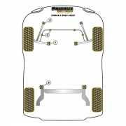 Silent blocs comptition polyurthane Opel Corsa A