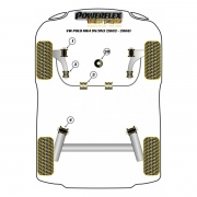 Silent blocs comptition polyurthane Volkswagen Polo 9N et 9N3