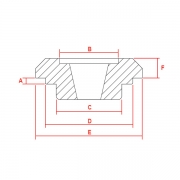 Coupelle suprieure de ressort de soupape Citron moteur XU10J4RS