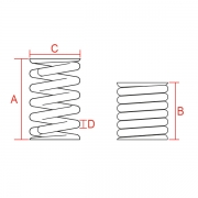 Ressort de soupape Citron moteur TU5JP4