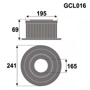 Filtre de remplacement GREEN pour Ford Taunus - Filtre SPECIAL