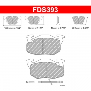 Plaquettes de frein Alpine A310 V6 1980-1984