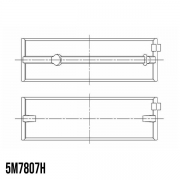 Coussinets de vilebrequin trimtal Renault F4R - coussinets ergots