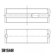 Coussinets de vilebrequin trimtal Seat moteurs 1.6