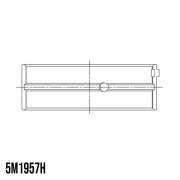 Coussinets de vilebrequin trimtal Honda D16 4 cylindres