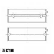 Coussinets de vilebrequin trimtal Mitsubishi 4G63 et 4G64 - A partir de 1992