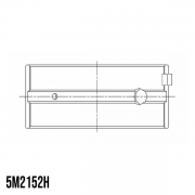 Coussinets de vilebrequin trimtal Ford moteur 2735E