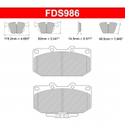 Plaquettes de frein Nissan 300ZX 3.0 Twin Turbo