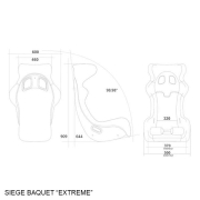 Sige baquet ATECH modle EXTREME S2