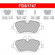 Plaquettes de frein Mini Cooper R55 et R56