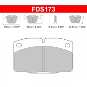 Plaquettes de frein Lotus Elan 1.6 16V