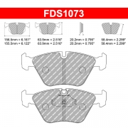 Plaquettes de frein BMW Serie 5 E39