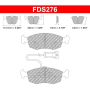 Plaquettes de frein Ford Sierra 2.8 4x4