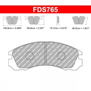 Plaquettes de frein Mitsubishi Lancer Evo 4 2.0 Turbo