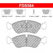 Plaquettes de frein Opel Astra F 2.0 GSi 16V